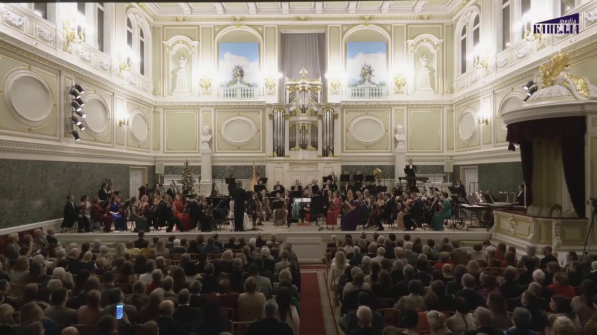 Online New Year's concert of the St. Petersburg Capella Symphony Orchestra